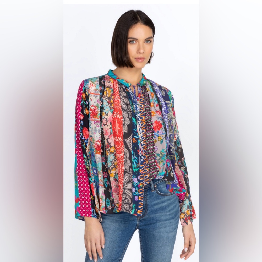Johnny Was Treble Sofia Blouse.